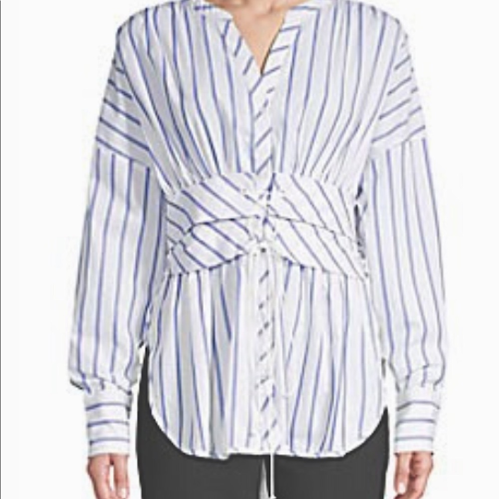 Super stylish corset button up, perfect for summer!